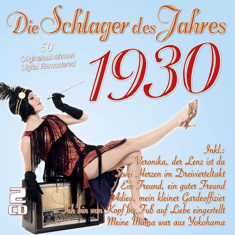 Die Schlager des Jahres 1930, 2 CDs