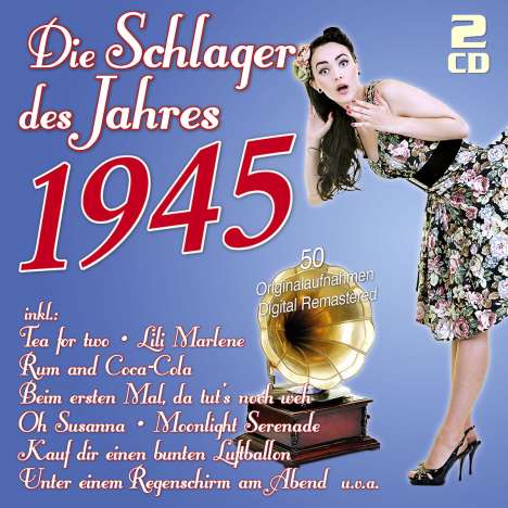 Die Schlager des Jahres 1945, 2 CDs