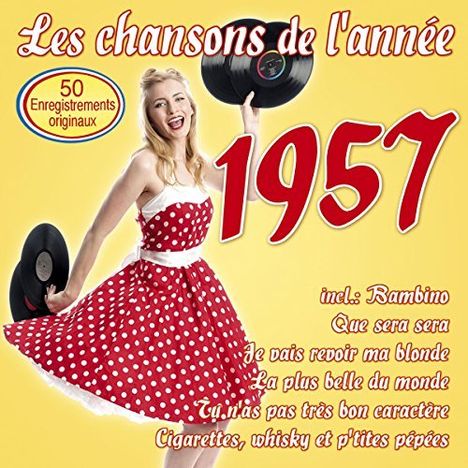 Les Chansons De L'Annee 1957, 2 CDs
