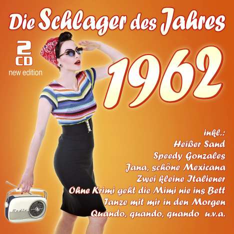 Die Schlager des Jahres 1962 (New Edition), 2 CDs