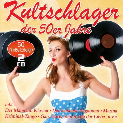 Kultschlager der 50er Jahre, 2 CDs