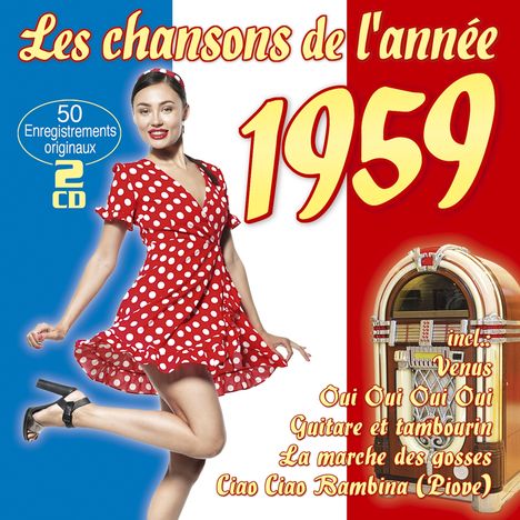 Les Chansons De L'Année 1959, 2 CDs
