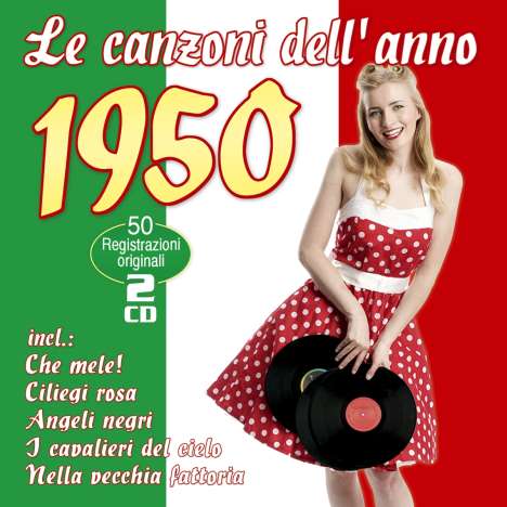 Le Canzoni Dell' Anno 1950, 2 CDs