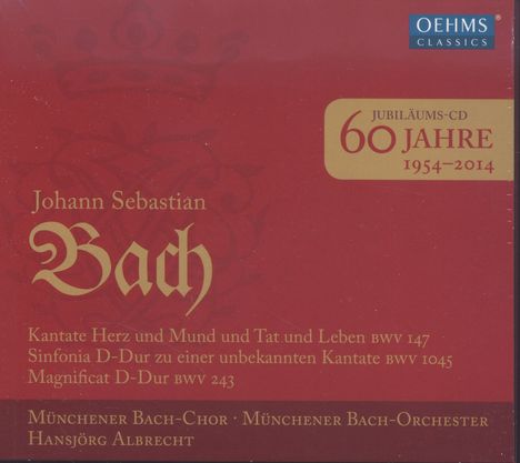 Johann Sebastian Bach (1685-1750): Kantate BWV 147, CD