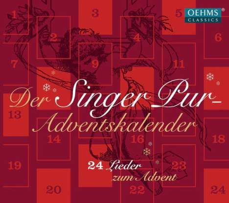 Singer Pur  - Adventskalender (24 Lieder zum Advent), CD