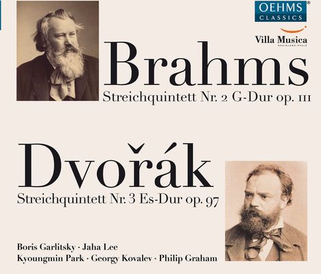 Johannes Brahms (1833-1897): Streichquintett Nr.2, CD