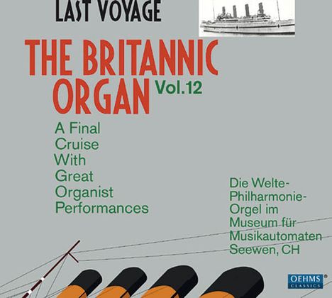 The Britannic Organ 12 - Last Voyage, 2 CDs