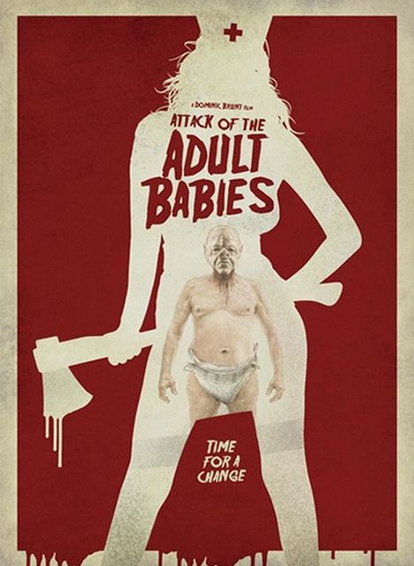 Attack of the Adult Babies (Blu-ray &amp; DVD im Mediabook), 1 Blu-ray Disc und 1 DVD