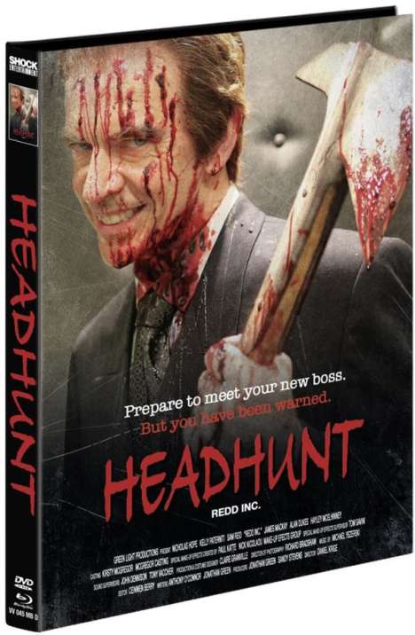 Headhunt (Blu-ray &amp; DVD im Mediabook), 1 Blu-ray Disc und 1 DVD
