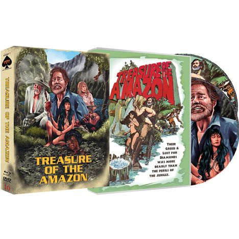 Treasure of the Amazon (Blu-ray &amp; DVD), 1 Blu-ray Disc und 1 DVD