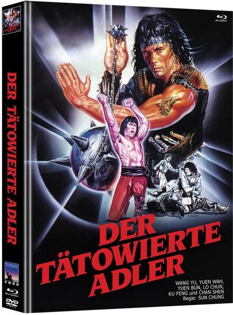 Der tätowierte Adler (Blu-ray &amp; DVD im Mediabook), 1 Blu-ray Disc und 1 DVD