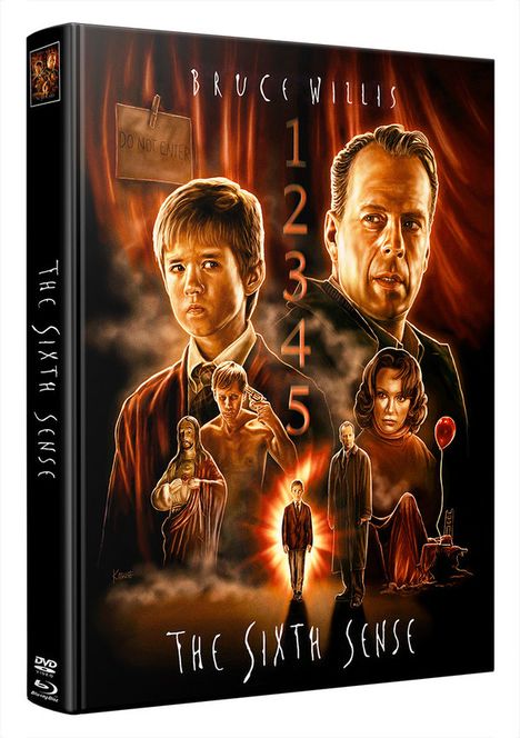 The Sixth Sense (Blu-ray &amp; DVD im Mediabook), 1 Blu-ray Disc, 1 DVD und 1 CD