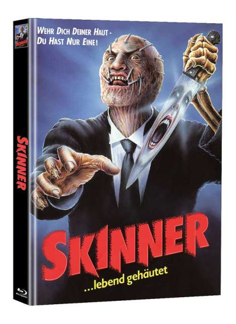 Skinner (Blu-ray im Mediabook), 1 Blu-ray Disc und 1 DVD