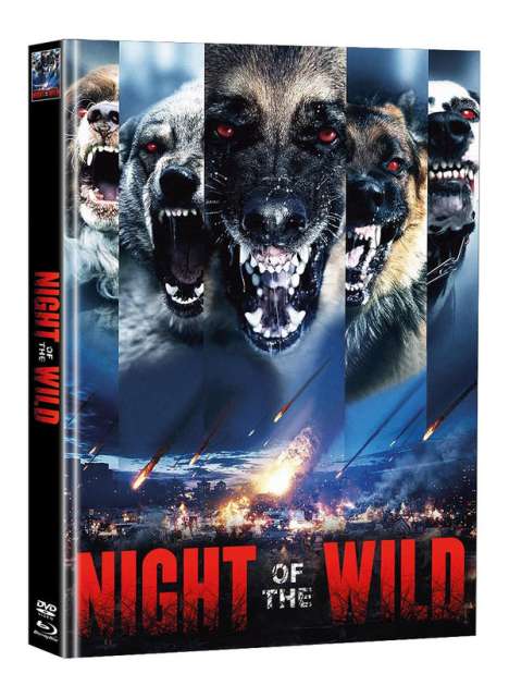 Night of the Wild (Blu-ray im Mediabook), 1 Blu-ray Disc und 1 DVD