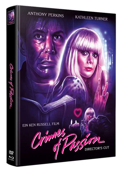 Crimes of Passion (Blu-ray &amp; DVD im wattierten Mediabook), 1 Blu-ray Disc und 2 DVDs