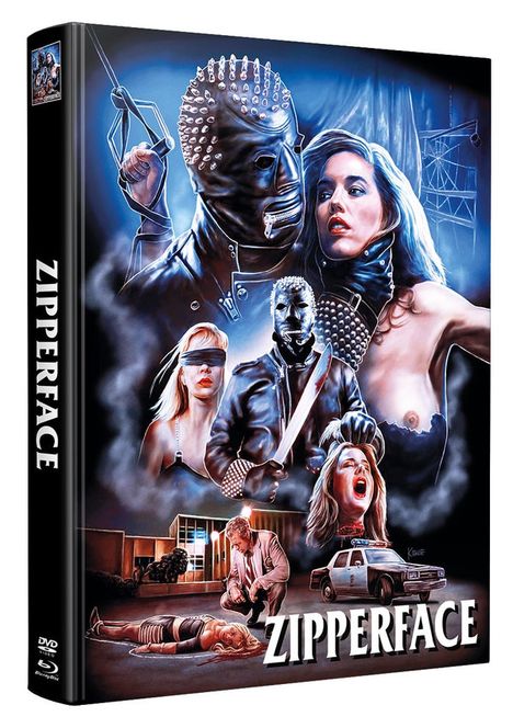 Zipperface (Blu-ray &amp; DVD im wattierten Mediabook), 1 Blu-ray Disc und 1 DVD