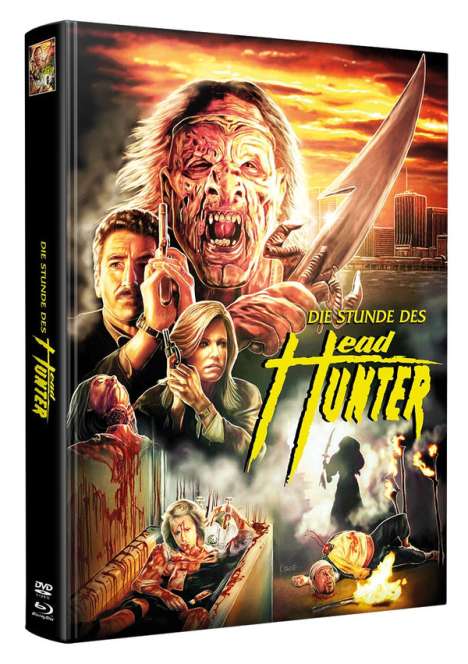 Die Stunde des Headhunter (Blu-ray im wattierten Mediabook), 1 Blu-ray Disc und 1 DVD