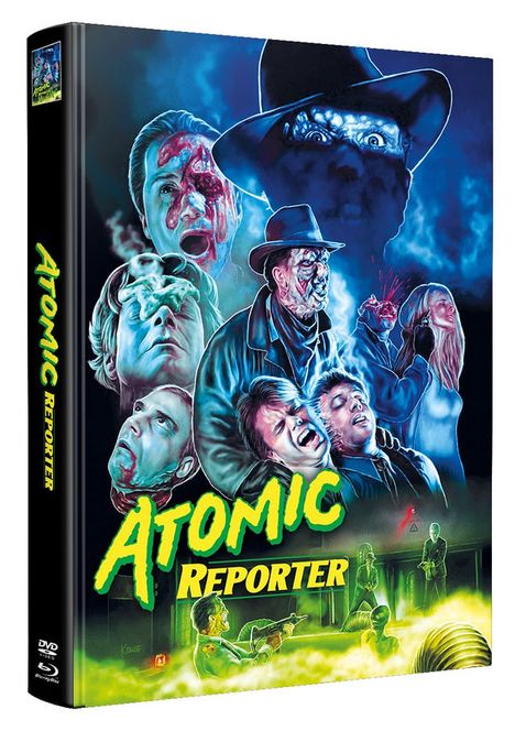 Atomic Reporter (Blu-ray &amp; DVD im wattierten Mediabook), 1 Blu-ray Disc und 1 DVD