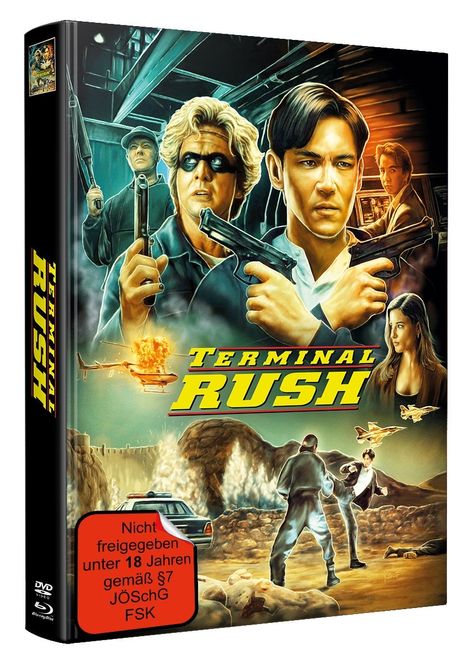 Terminal Rush (Blu-ray &amp; DVD im wattierten Mediabook), 1 Blu-ray Disc und 1 DVD