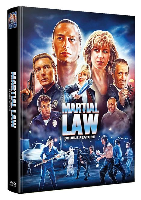 Martial Law 1+2 (Blu-ray im wattierten Mediabook), 2 Blu-ray Discs