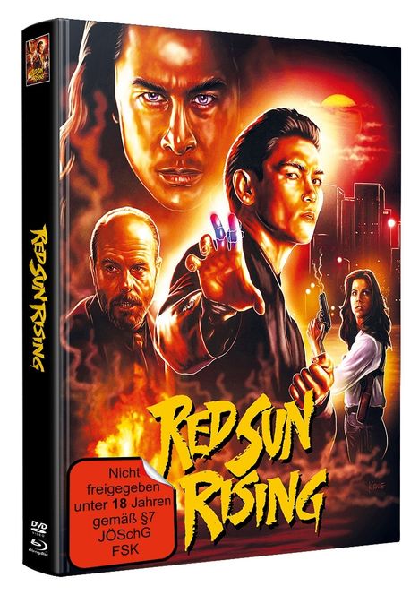 Red Sun Rising (Blu-ray &amp; DVD im wattierten Mediabook), 1 Blu-ray Disc und 1 DVD