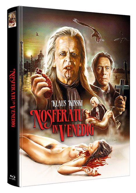 Nosferatu in Venedig (Blu-ray im wattierten Mediabook), 3 Blu-ray Discs