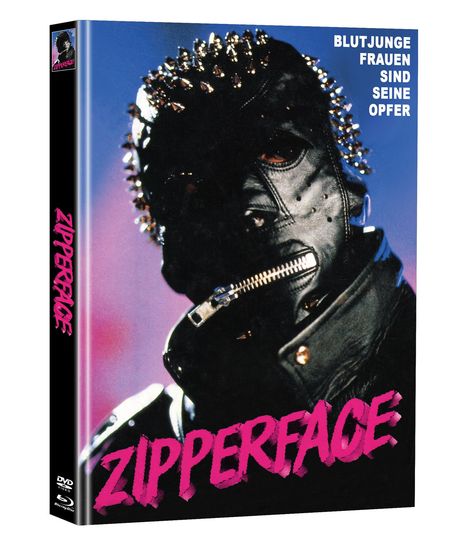 Zipperface (Blu-ray &amp; DVD im Mediabook), 1 Blu-ray Disc und 1 DVD