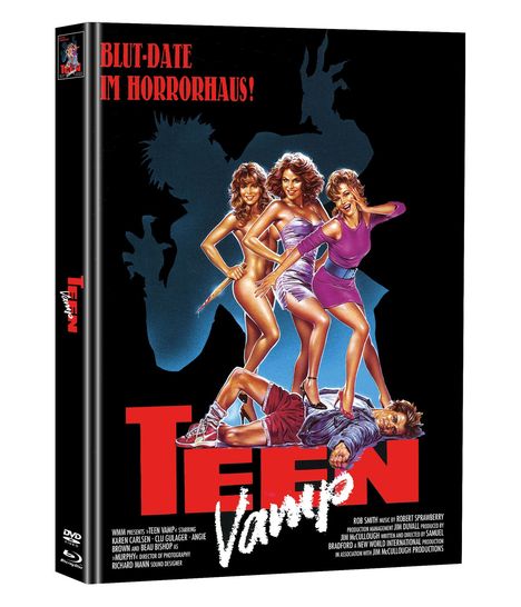 Teen Vamp (Blu-ray &amp; DVD Mediabook), 1 Blu-ray Disc und 1 DVD