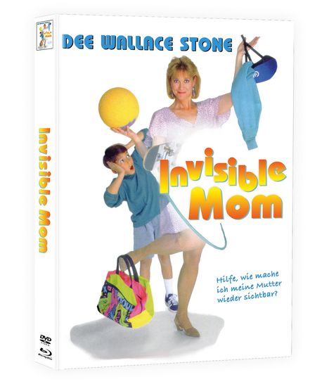 Invisible Mom (Blu-ray &amp; DVD im Mediabook), 1 Blu-ray Disc und 1 DVD