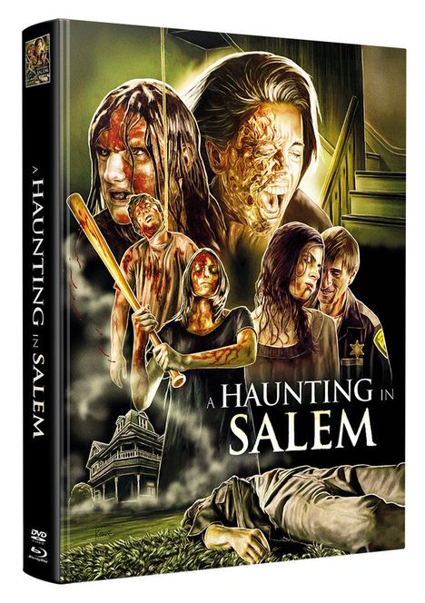A Haunting in Salem (Blu-ray im wattierten Mediabook), 1 Blu-ray Disc und 1 DVD