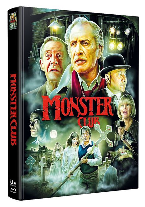 Monster Club (Blu-ray im wattierten Mediabook), 3 Blu-ray Discs