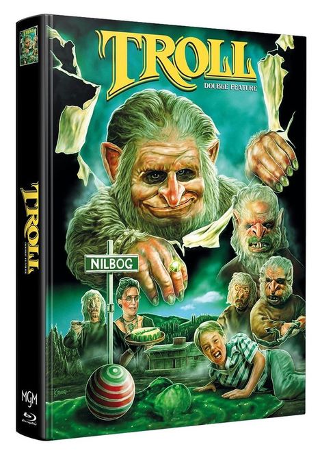 Troll Double Feature (Blu-ray im wattierten Mediabook), 2 Blu-ray Discs
