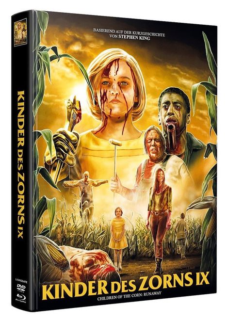 Kinder des Zorns IX (Blu-ray & DVD im wattierten Mediabook), 1 Blu-ray Disc und 1 DVD