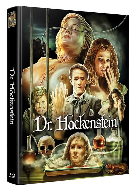 Dr. Hackenstein (Blu-ray im Mediabook), 3 Blu-ray Discs