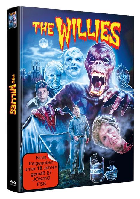 The Willies (Blu-ray im Mediabook), 3 Blu-ray Discs