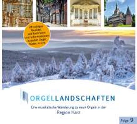 Orgellandschaften Vol.9 - Harz, CD