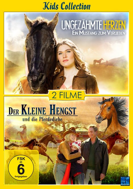 Kids Collection: Ungezähmte Herzen / Der kleine Hengst und die Pferdediebe, DVD