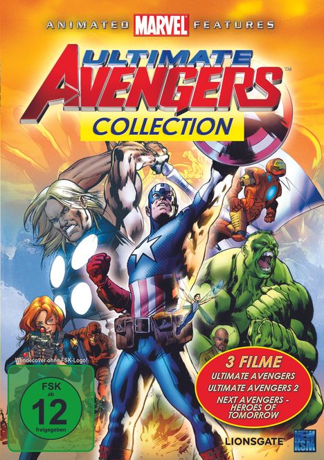 Ultimate Avengers Collection, DVD