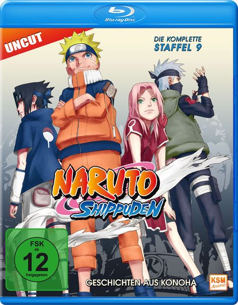 Naruto Shippuden Staffel 9 (Blu-ray), Blu-ray Disc