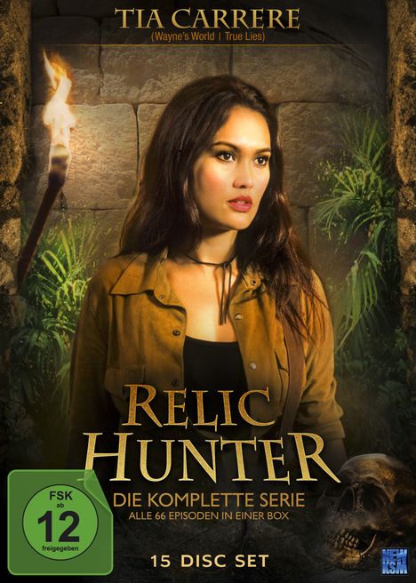 Relic Hunter (Komplette Serie), 15 DVDs