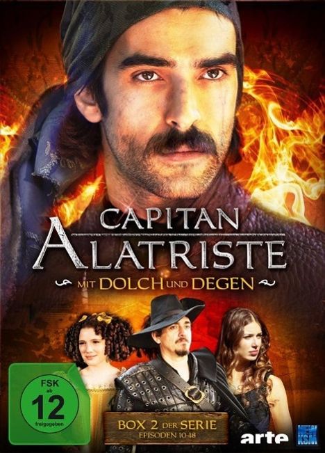 Capitan Alatriste: Mit Dolch und Degen Box 2, 3 DVDs