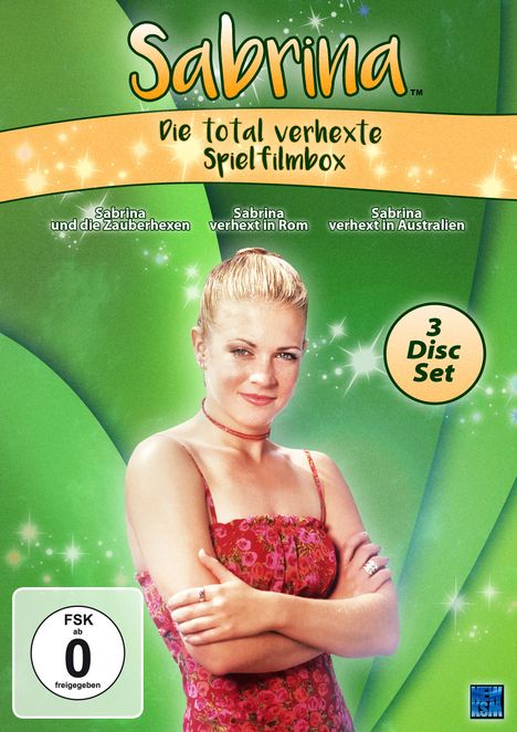 Sabrina - Die total verhexte Spielfilmbox, 3 DVDs