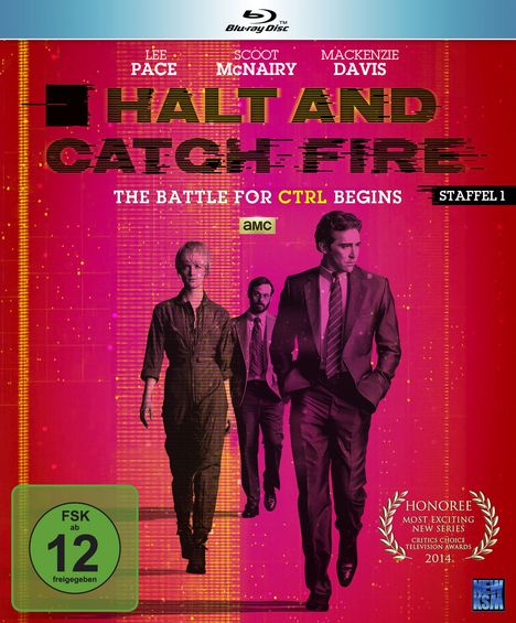 Halt and Catch Fire Staffel 1 (Blu-ray), 4 Blu-ray Discs