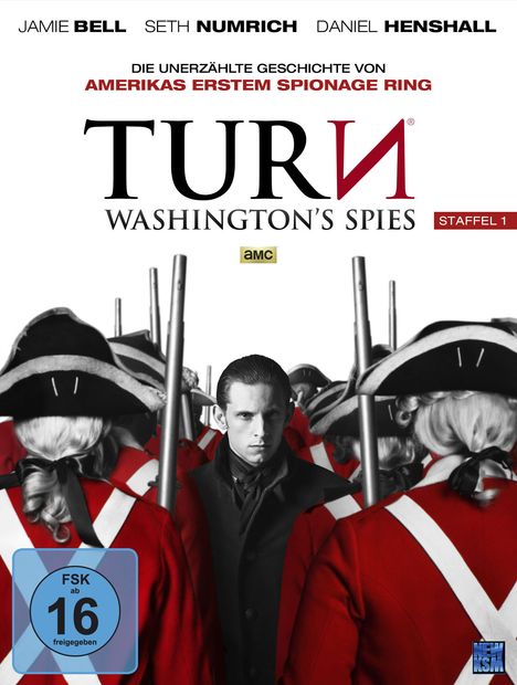 Turn - Washington's Spies Staffel 1, 4 DVDs