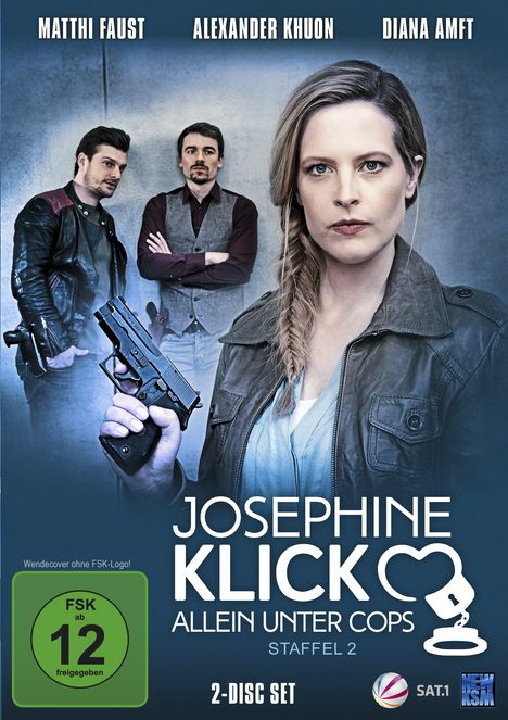 Josephine Klick - Allein unter Cops Staffel 2, 2 DVDs