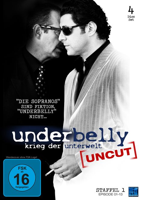 Underbelly - Krieg der Unterwelt Season 1, 4 DVDs