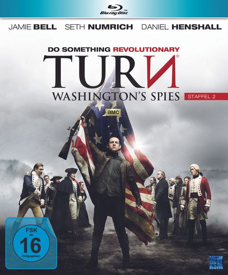 Turn - Washington's Spies Staffel 2 (Blu-ray), 4 Blu-ray Discs