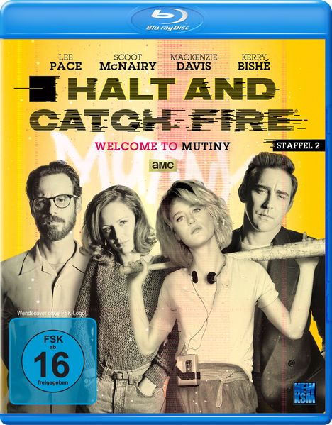 Halt and Catch Fire Staffel 2 (Blu-ray), 4 Blu-ray Discs