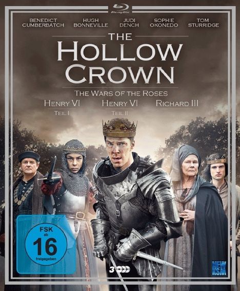 The Hollow Crown Season 2: The Wars of the Roses (Blu-ray), 3 Blu-ray Discs