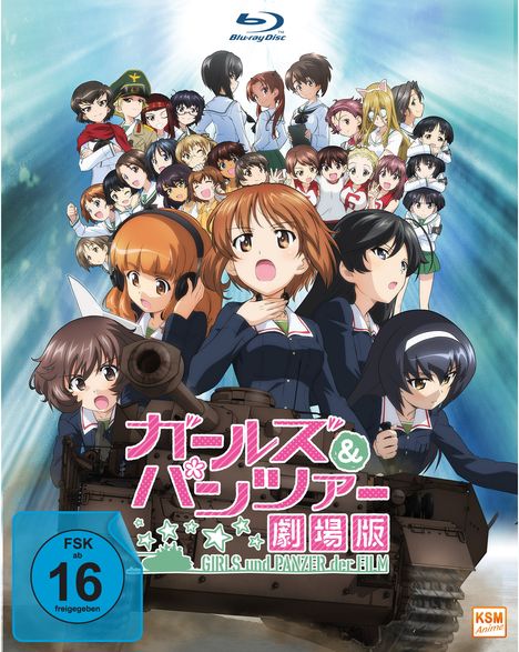 Girls &amp; Panzer - Der Film (Blu-ray), Blu-ray Disc